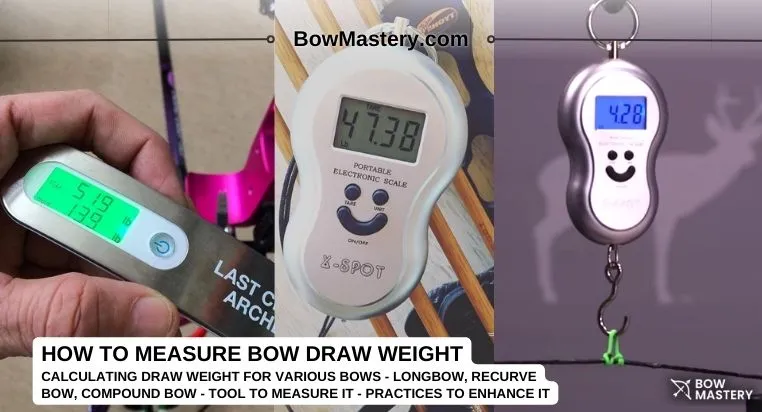 how to measure bow draw weight